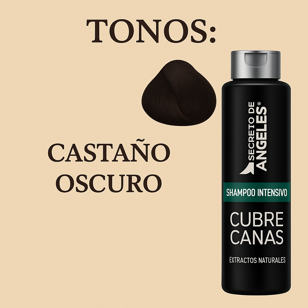 SHAMPOO CUBRE CANAS!!+ 🎁OBSEQUIO UN COLAGENO Y EXFOLIANTE 🤩🔥