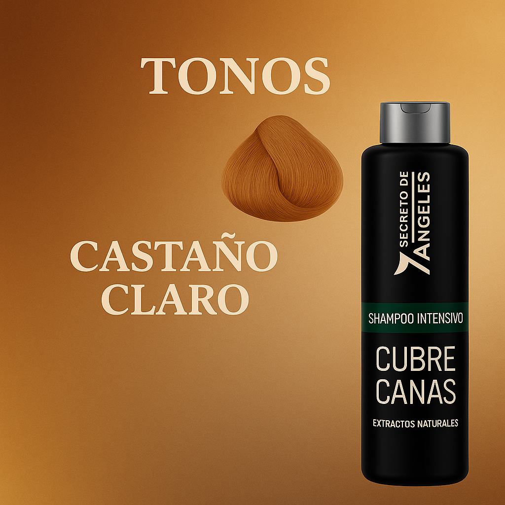 SHAMPOO CUBRE CANAS!!+ 🎁OBSEQUIO UN COLAGENO Y EXFOLIANTE 🤩🔥