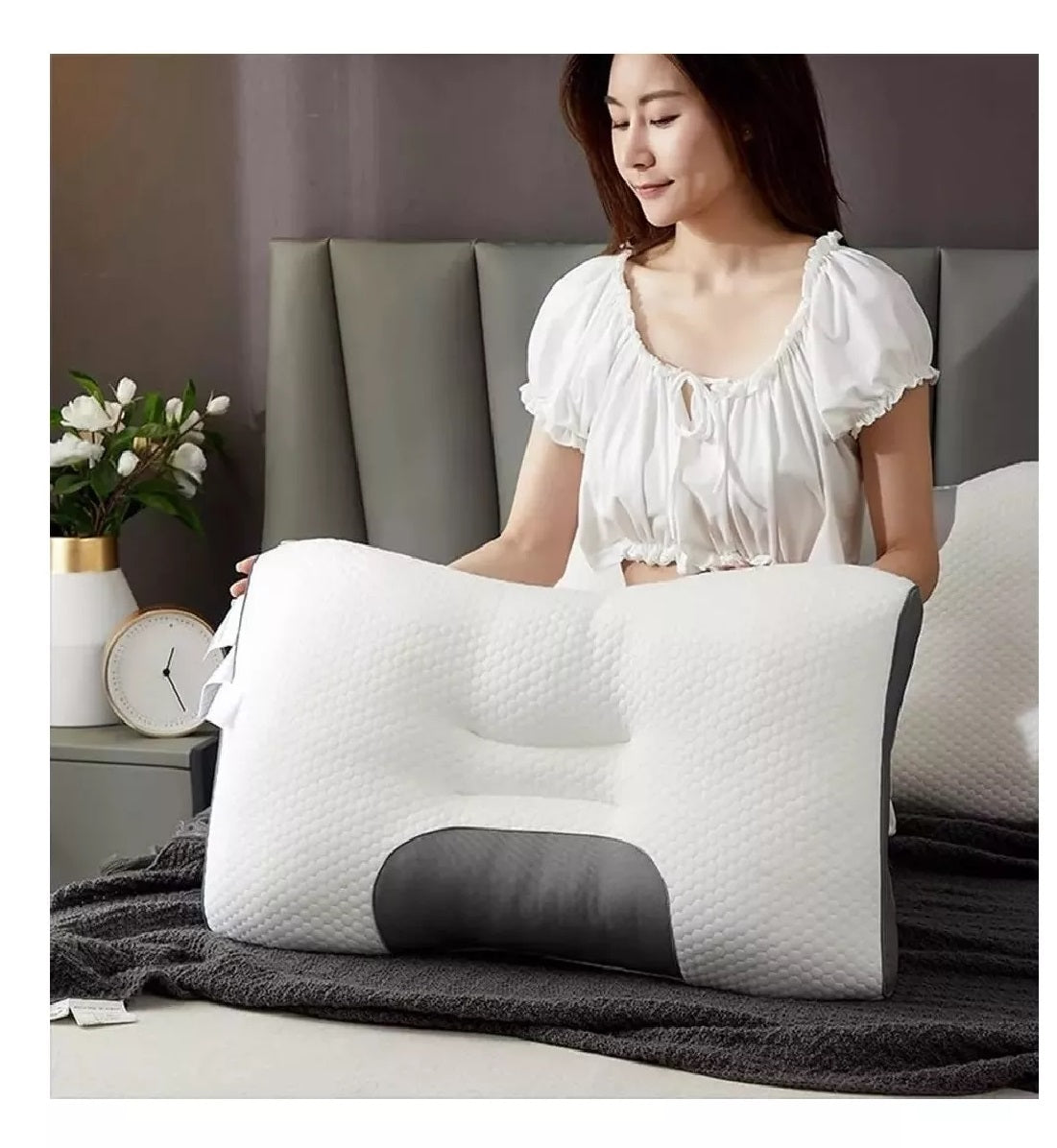 Compra 1 almohada y lleva GRATIS una pisto. masajeadora!!