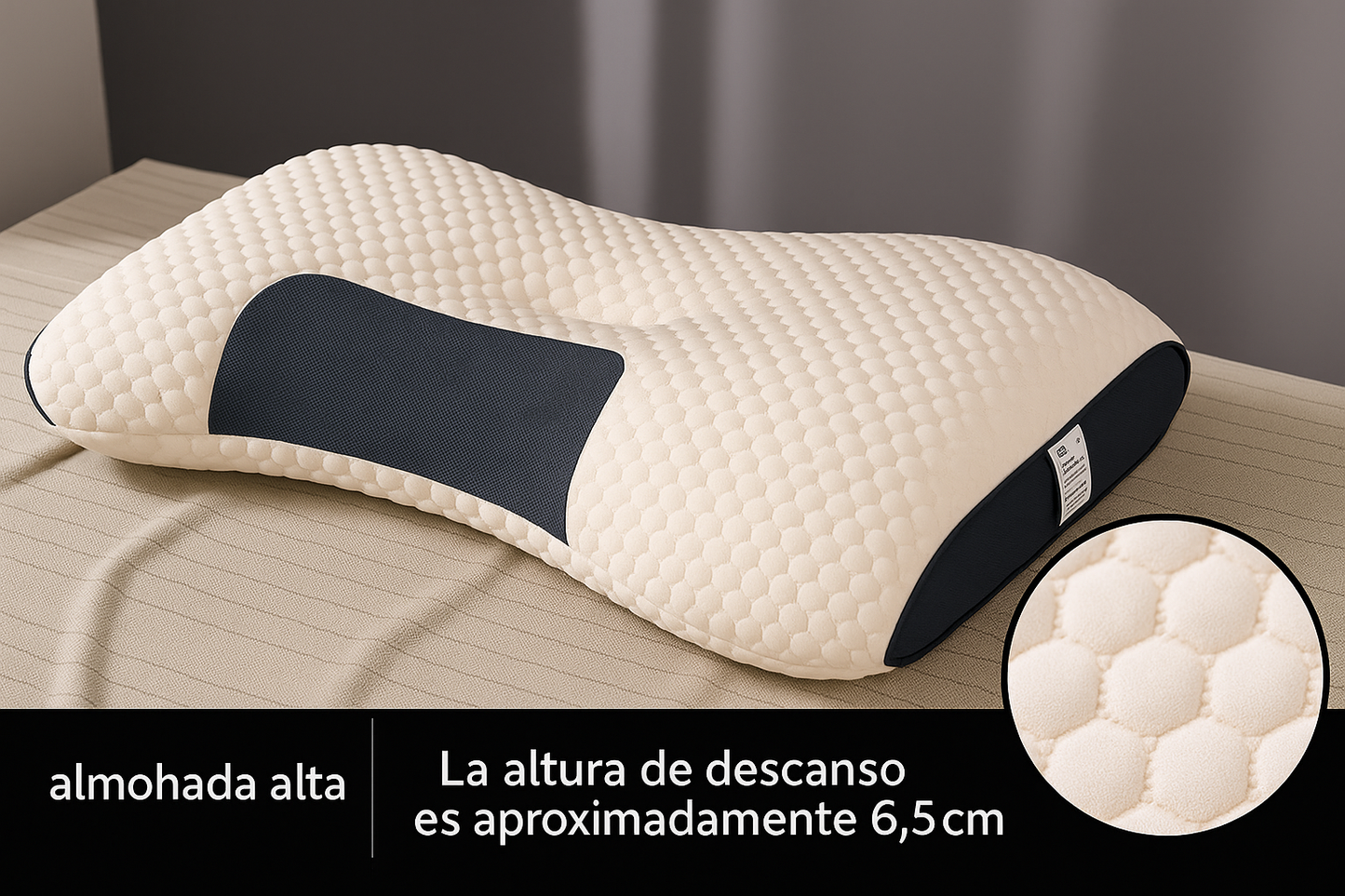 Compra 1 almohada y lleva GRATIS una pisto. masajeadora!!