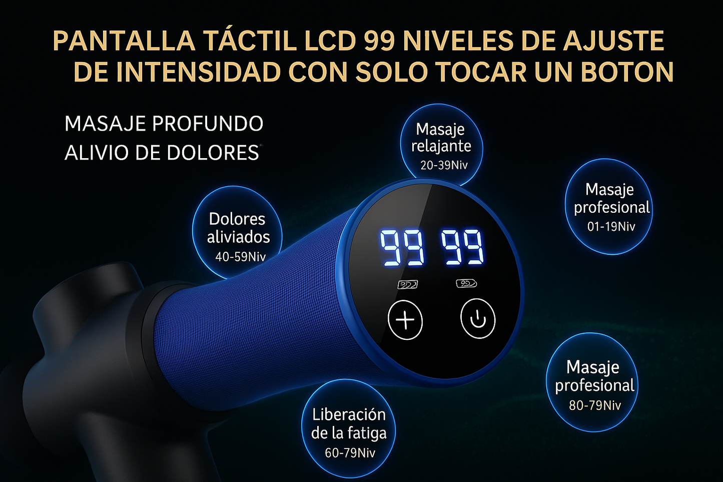Compra 1 almohada y lleva GRATIS una pisto. masajeadora!!