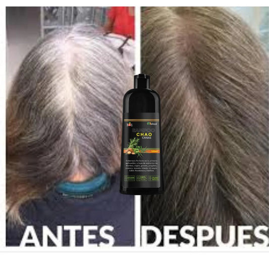 SHAMPOO CHAO CANAS!! X+ EXF CAFE + 🎁 AMPOLLA 🤩🔥